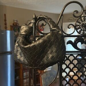 Tiffany & Fred woven leather handbag